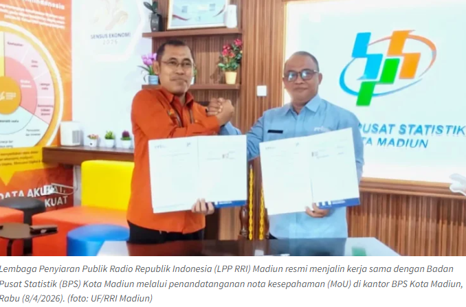 BPS Kota Madiun Jalin Sinergi, Perluas Penyampaian Data ke Masyarakat