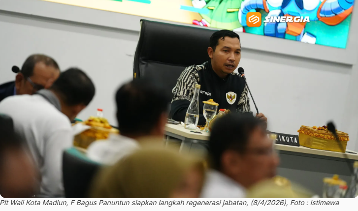 Banyak ASN Pemkot Madiun Masuki Masa Pensiun, Plt Wali Kota Siapkan Sistem Penilaian dan Ingatkan Eselon III