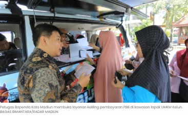 Bayar Pajak Makin Mudah, Bapenda Kota Madiun Buka Layanan Keliling