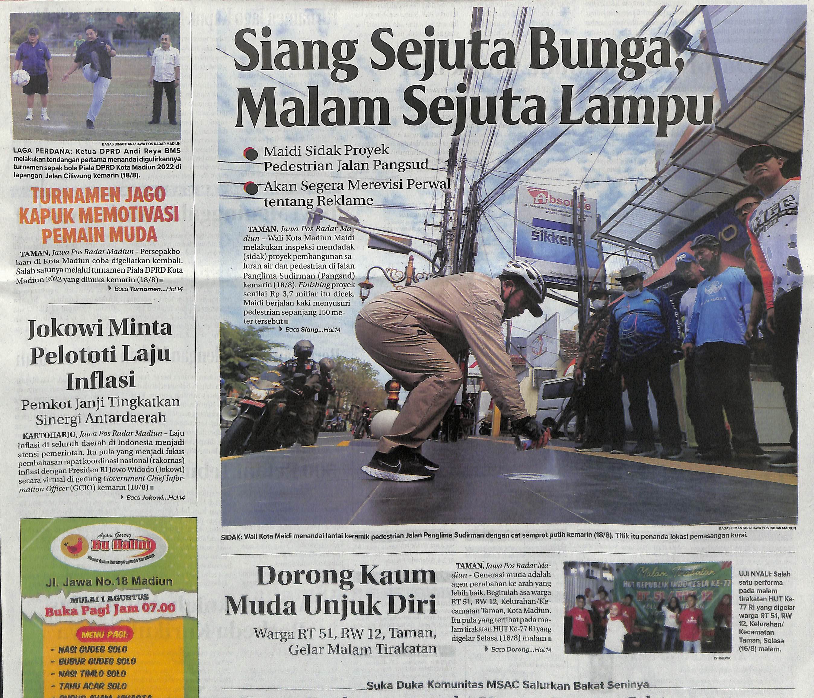 Turnamen Jago Kapuk Memotivasi Pemain Muda