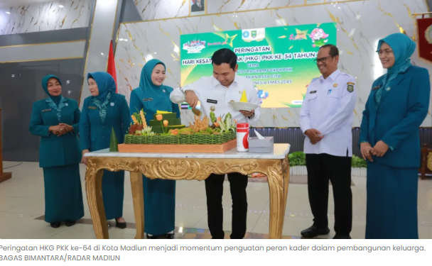 HKG PKK ke-64 di Kota Madiun, Kader Diminta Aktif Turun ke Masyarakat