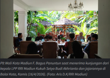 Pemkot dan RRI Madiun Berkomitmen Tingkatkan Kerjasama dalam Pemberitaan
