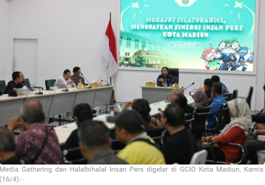 Pemkot Madiun Ajak Insan Pers Perkuat Sinergi dan Kawal Pembangunan Daerah