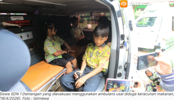 Diduga Keracunan MBG, 18 Siswa SD di Kota Madiun Jalani Perawatan Intensif