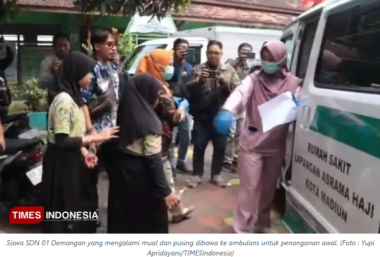 Belasan Siswa SD di Kota Madiun Pusing dan Mual, Diduga Keracunan Usai Konsumsi MBG