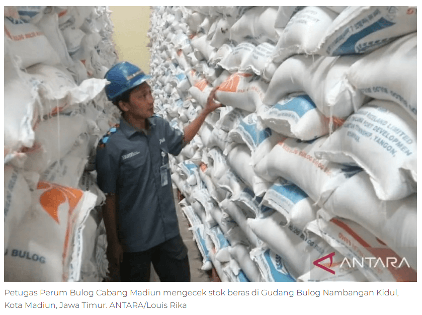 Serapan beras Bulog Madiun kuartal I 2026 capai 27.677 ton