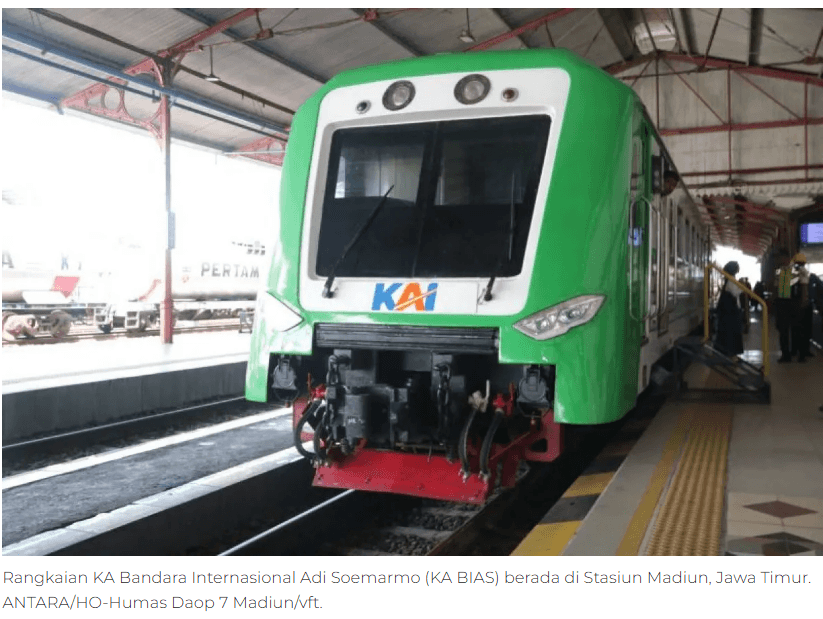 Daop 7 catat KA BIAS layani 180.810 penumpang pada triwulan I 2026