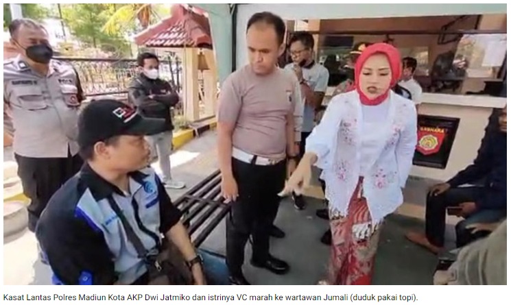 Tuduhan Pelecehan Selesai, Kapolres Madiun Minta Maaf ke Wartawan