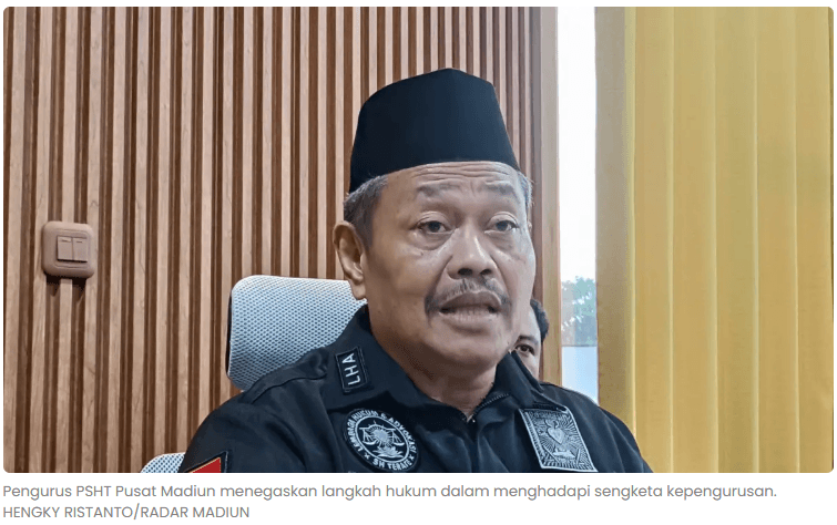 PSHT Pusat Madiun Soroti Klaim Sepihak Kepengurusan Hasil Munas IPSI