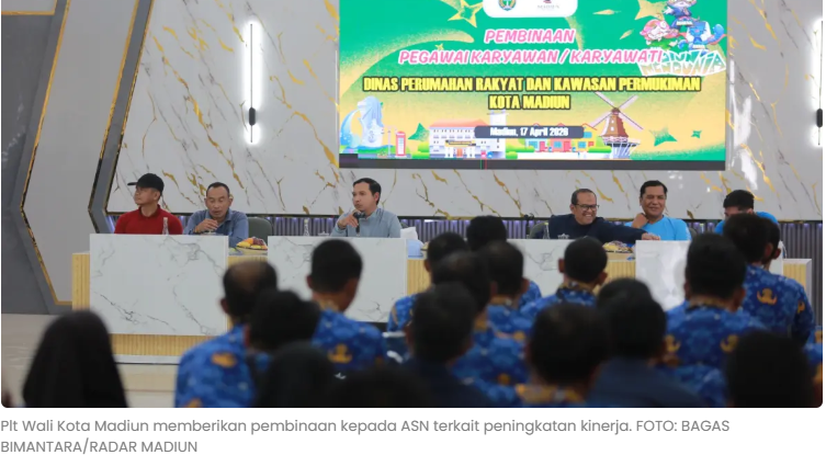 Mutasi ASN Pemkot Madiun Berbasis Kinerja, Pegawai Tak Bisa Andalkan Kedekatan