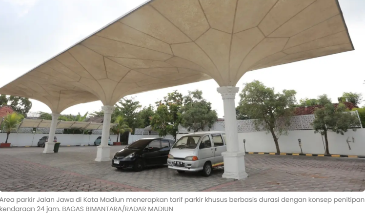 Tarif Parkir Khusus Madiun Beda, Sistem Penitipan Jadi Pembeda