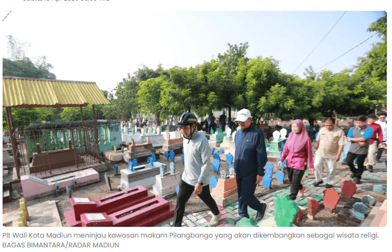 Makam Pilangbango Disiapkan Jadi Wisata Religi, Pemkot Madiun Benahi Akses