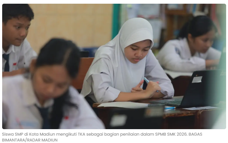 SPMB SMK 2026 Dibuka, Jalur Akademik Kuota 65 Persen