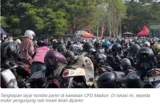 Motor Raib di CFD Kota Madiun, Polisi Selidiki Dugaan Kelalaian Sistem Parkir