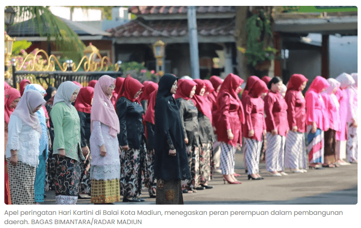 Kesetaraan Gender di Madiun Lampaui Target, Perempuan Kuasai Jabatan Strategis