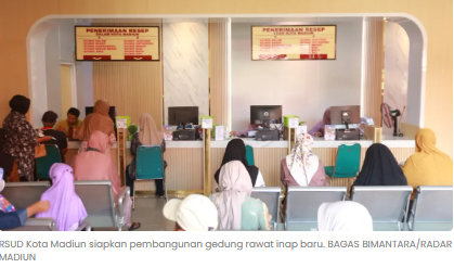 Lonjakan Pasien, RSUD Kota Madiun Bangun Gedung Rawat Inap Baru Rp 13 Miliar