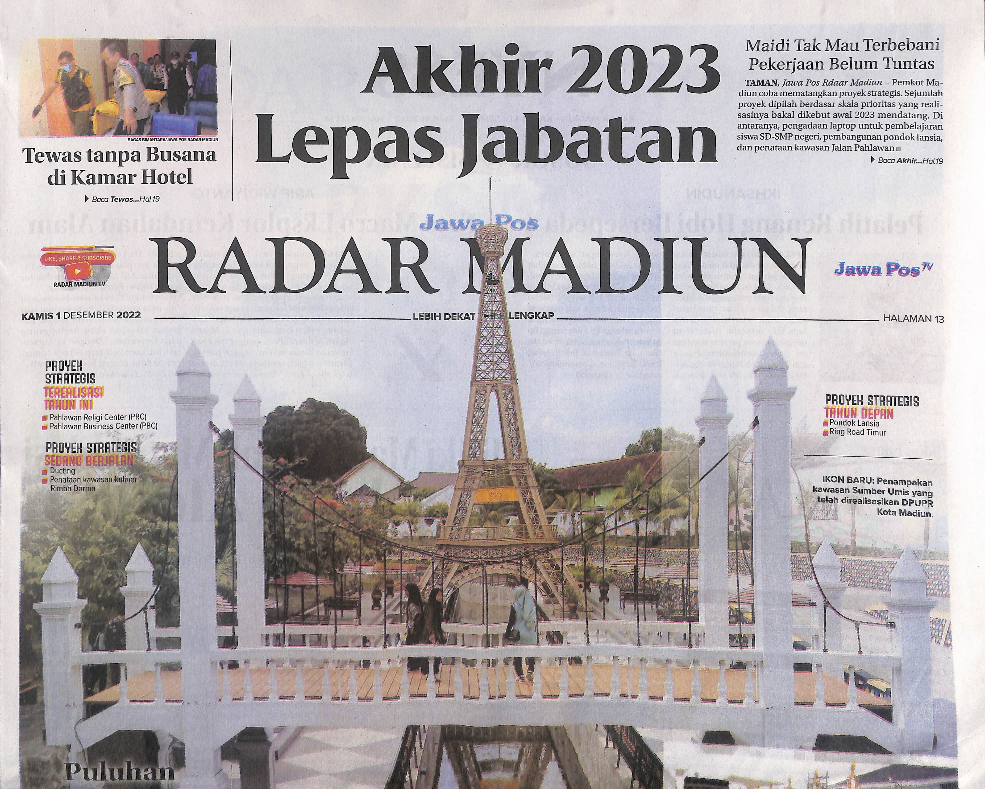 Akhir 2023 Lepas Jabatan, Maidi Tak Mau Terbebani Pekerjaan Belum Tuntas