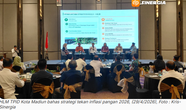 HLM TPID Kota Madiun 2026, Ancaman Cuaca dan Geopolitik Jadi Fokus Pengendalian Inflasi Pangan