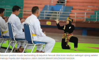 167 Pesilat Ikuti Kejurkot Madiun, Bidik Emas Kejurprov