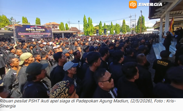 Apel Siaga Loyalis PSHT Pusat Madiun, Soroti Hasil Munas IPSI hingga Dukungan ke Ketum R. Moerdjoko
