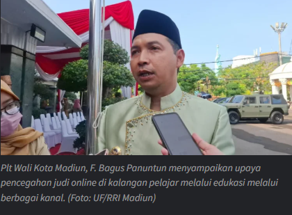 Cegah Judi Online pada Pelajar, Pemkot Madiun Perkuat Edukasi dan Pengawasan