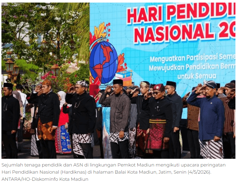 Pemkot Madiun penuhi kekurangan guru SD-SMP secara bertahap