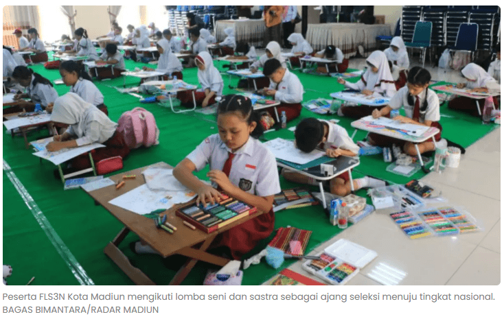 FLS3N Madiun Diikuti 518 Siswa, Bidik Tembus Nasional