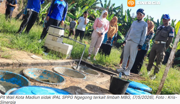 IPAL SPPG di Kota Madiun Belum Standar, Pemkot Ancam Laporkan ke BGN