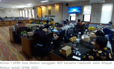 DPRD Kota Madiun Soroti Minimnya Kuota SMA Negeri pada SPMB 2026