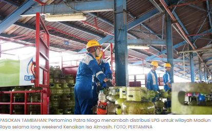 Long Weekend, Madiun Raya Didrop 25 Ribu Tabung LPG Tambahan