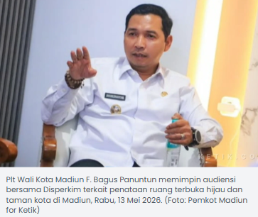 Percantik Wajah Kota Madiun, Plt Wali Kota Tekankan Konsep Identitas dalam Penataan RTH