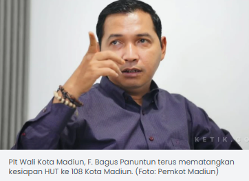 Matangkan Kesiapan Hari Jadi, Plt Wali Kota Madiun Dorong Perayaan HUT Lebih Berdampak