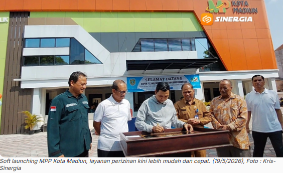 Soft Launching MPP Kota Madiun, Pemkot Tegaskan Perizinan Mudah Tanpa Calo