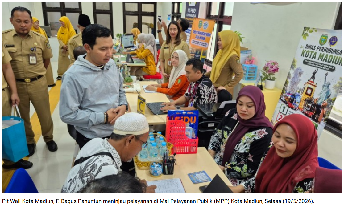 MPP Kota Madiun Resmi Diluncurkan, Urus Izin Kini Lebih Cepat dan Mudah