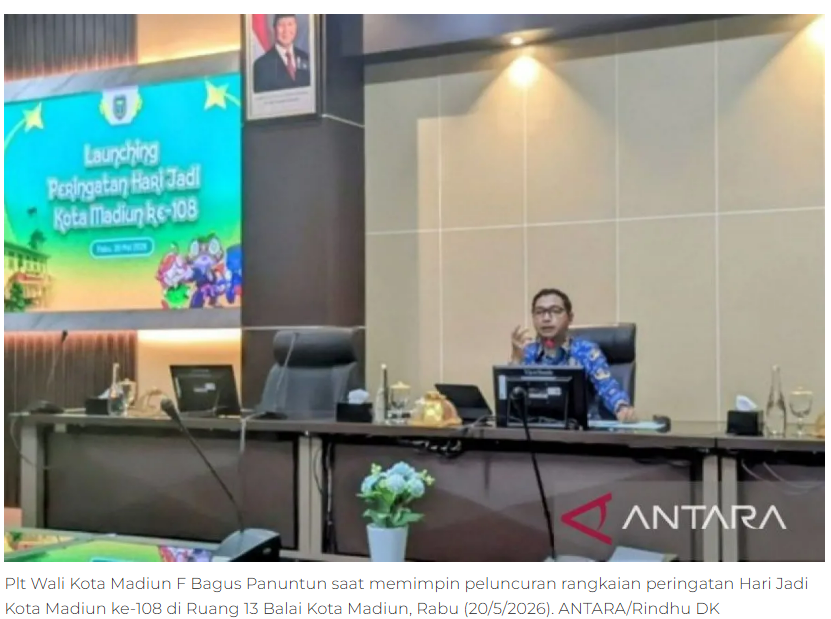 Hari Jadi ke-108 Madiun Berkilau 2026 dongkrak kreativitas dan ekonomi