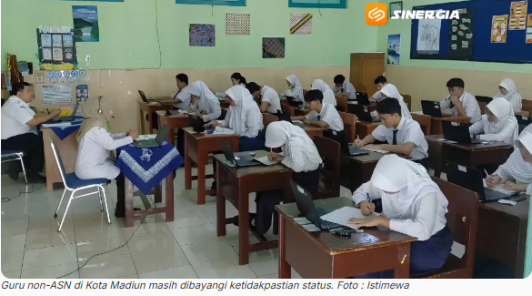 Nasib Guru Non-ASN Kian Menggantung, Kota Madiun Masih Kekurangan 158 Guru