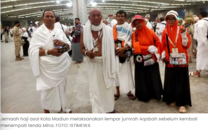 227 Jemaah Haji Kota Madiun Resmi Sandang Gelar Haji Usai Jalani Wukuf