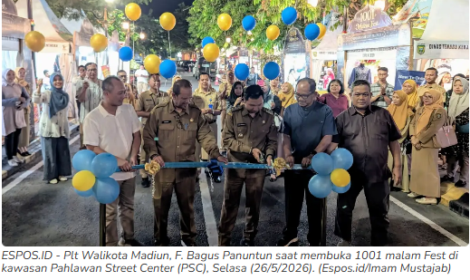 1001 Malam Fest Madiun Resmi Dibuka, Wisata Kuliner Timur Tengah Jadi Magnet