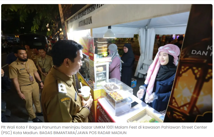 Libur Panjang Iduladha, PSC Madiun Disulap Jadi Bazar UMKM 1001 Malam Fest