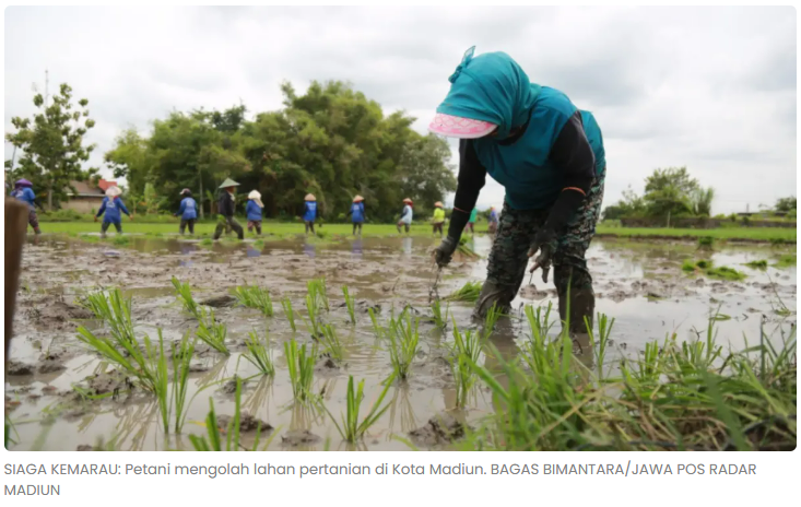 Siaga El Nino, DKPP Kota Madiun Andalkan 1.071 Pompa Pertanian