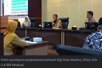 Pemkot Madiun Matangkan Penjemputan Jemaah Haji, 225 Orang Dijadwalkan Tiba 7 Juni