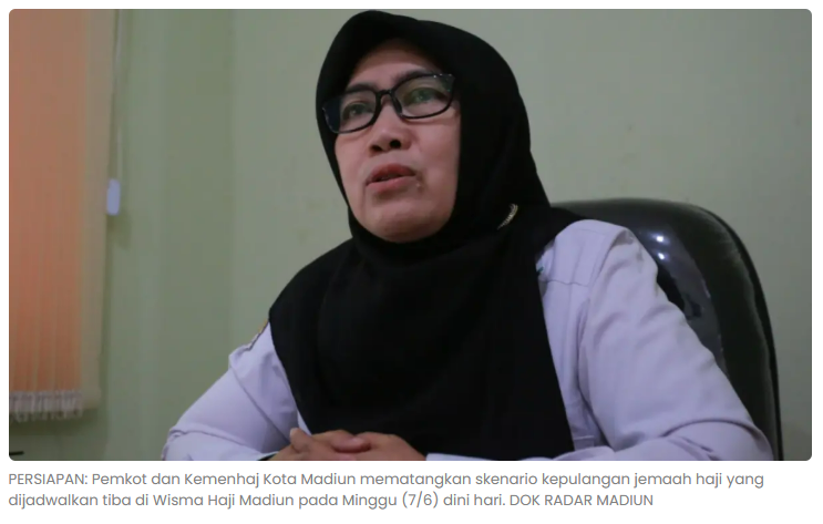 Jemaah Haji Kota Madiun Pulang Minggu Dini Hari, Satu Dirawat di Arab Saudi