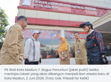 Belakang Gor hingga Proliman Bakal Dibangun Ikon Baru Kota Madiun