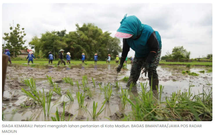 Siaga El Nino, DKPP Kota Madiun Andalkan 1.071 Pompa Pertanian