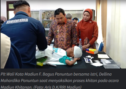 Bagian dari Rangkaian Acara Hari Jadi ke-108, Madiun Khitanan Diikuti 120 Peserta