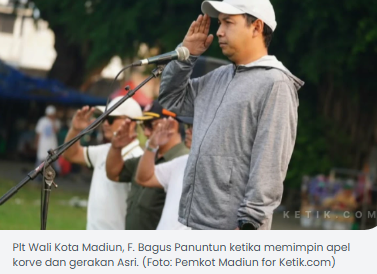 Gelar Apel Korve dan Gerakan Asri, Plt Wali Kota Madiun Ajak Warga Bangun Budaya Pilah Sampah dari Rumah