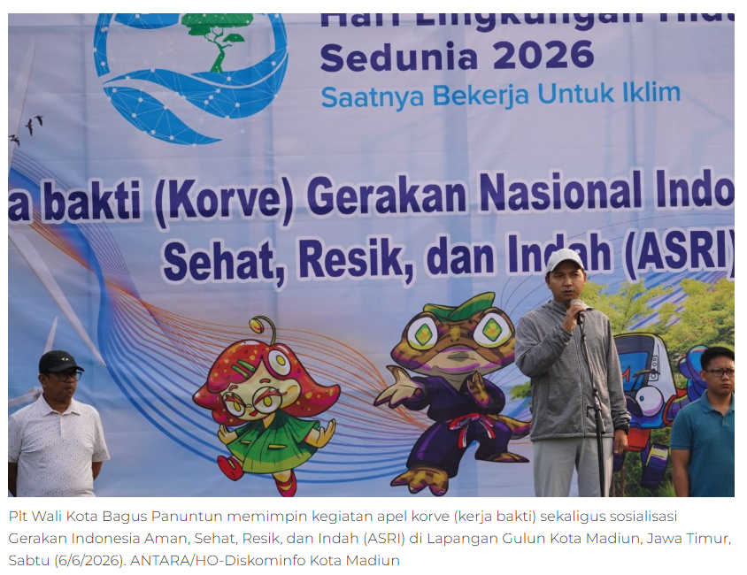 Plt Wali Kota Madiun ajak warga pilah sampah dari rumah