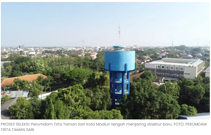 Sembilan Pelamar Berebut Kursi Direktur Perumdam Kota Madiun, Empat Kandidat dari Internal