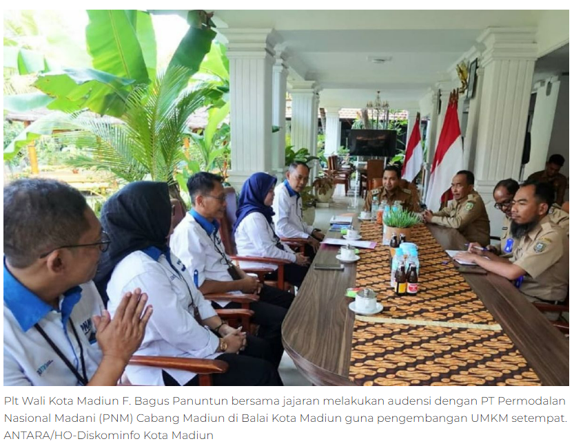 Pemkot Madiun gandeng PNM dorong pengembangan usaha ultra mikro
