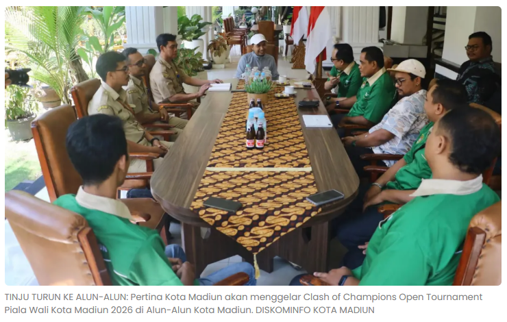 Clash of Champions Piala Wali Kota Madiun Siap Digelar, Pertina Bidik Juara Umum
